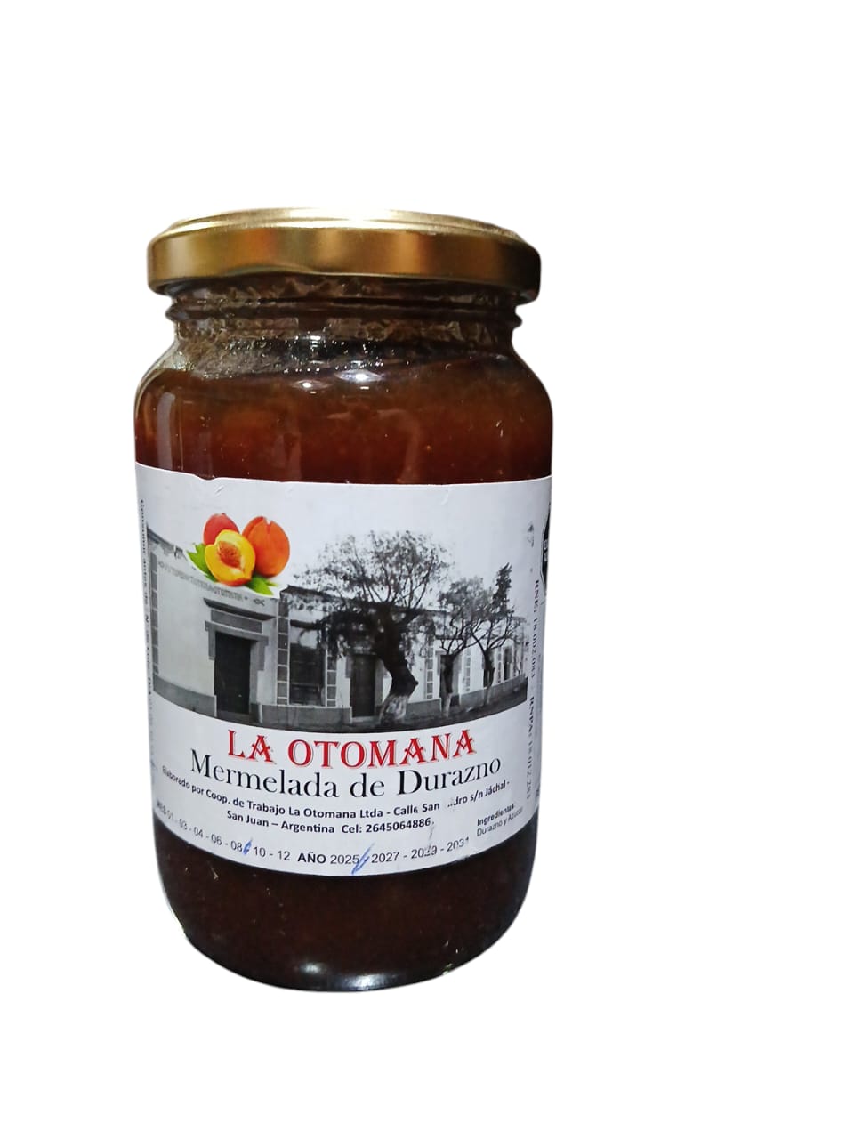 Mermelada de durazno